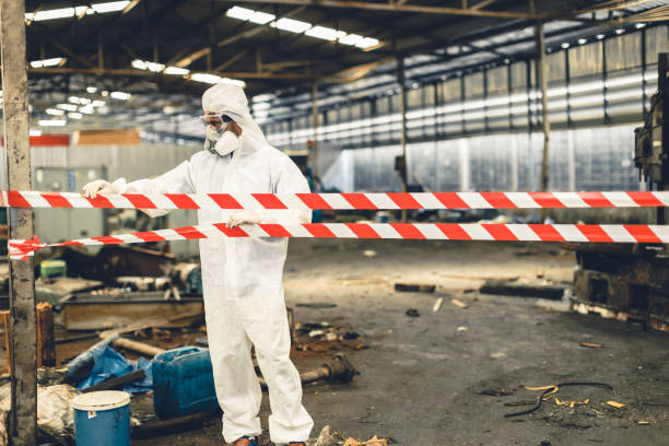Professional Infectious Disease Decontamination technician working in Mesa, AZ